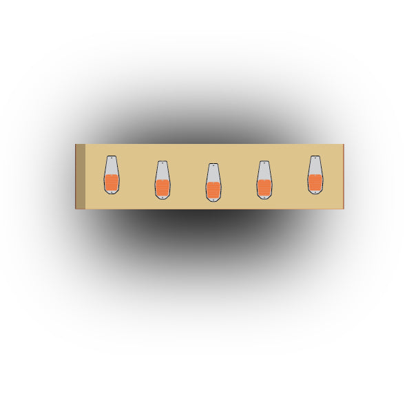Car And Truck 1x4 Tile: Cab Lights (Multiple Colors)