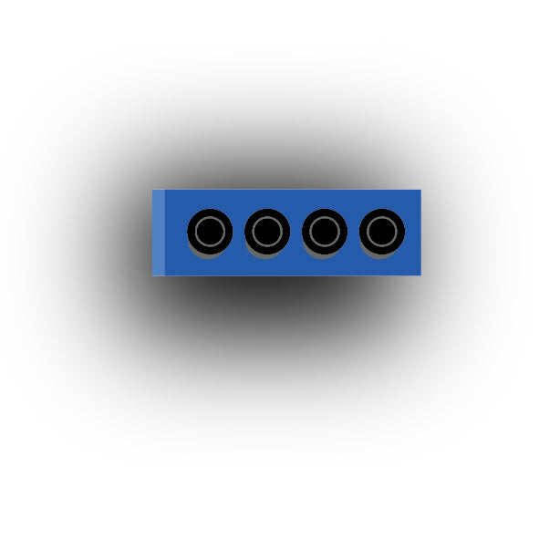 Car And Truck 1x3 Tile: Engine Header (Multiple Colors)