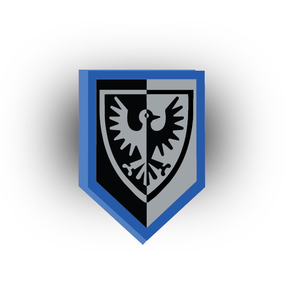 Castle 2x3 Pentagonal Tile: Black Falcons (Classic)