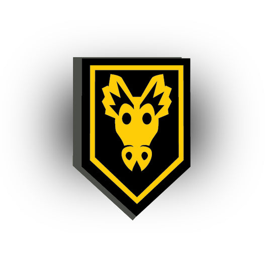 Castle 2x3 Pentagonal Tile: Dragon Knights