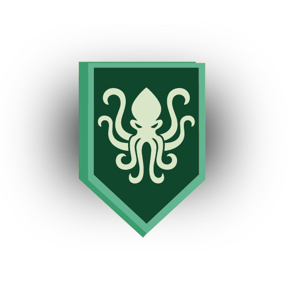 Castle 2x3 Pentagonal Tile: Krakens