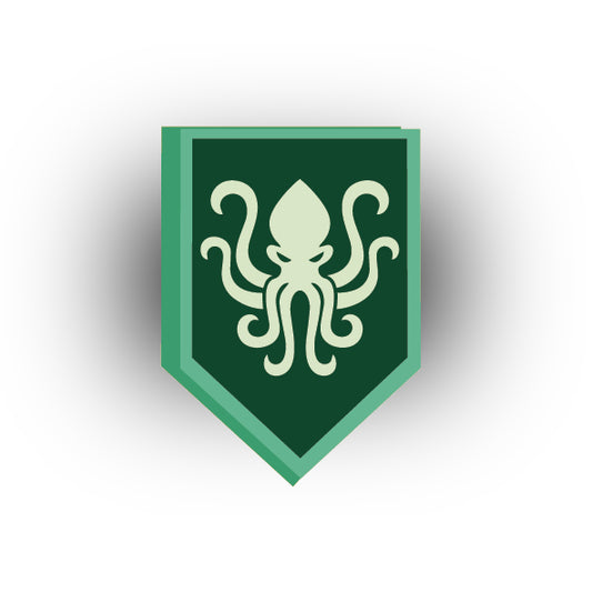 Castle 2x3 Pentagonal Tile: Krakens
