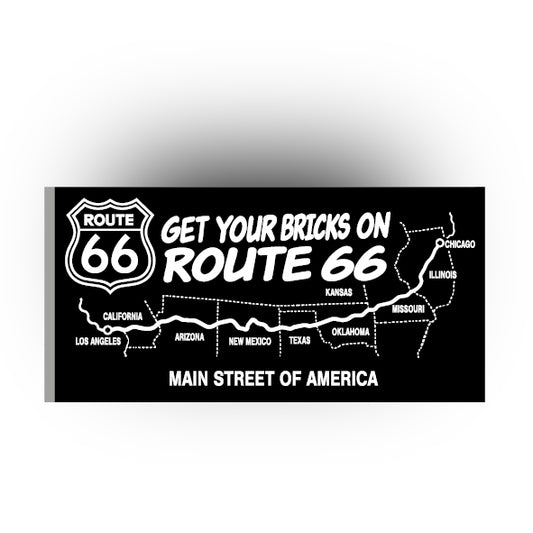 UV Printed Billboards 8x16 Tile: Route 66