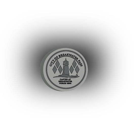 UV Printed City Details 2x2 Tile: Manhole Cover Style 11 Breakwater Pass