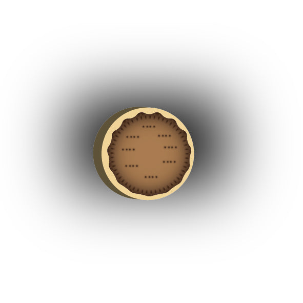 UV Printed Food Snacks and Drinks 2x2 Tile: Crusted Pie 1