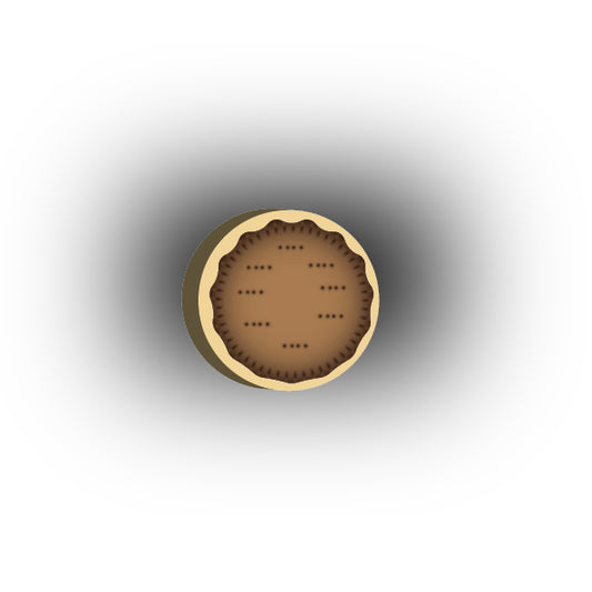 UV Printed Food Snacks and Drinks 2x2 Tile: Crusted Pie 1
