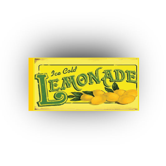 UV Printed Signs 2x4 Tile: Vintage Lemonade