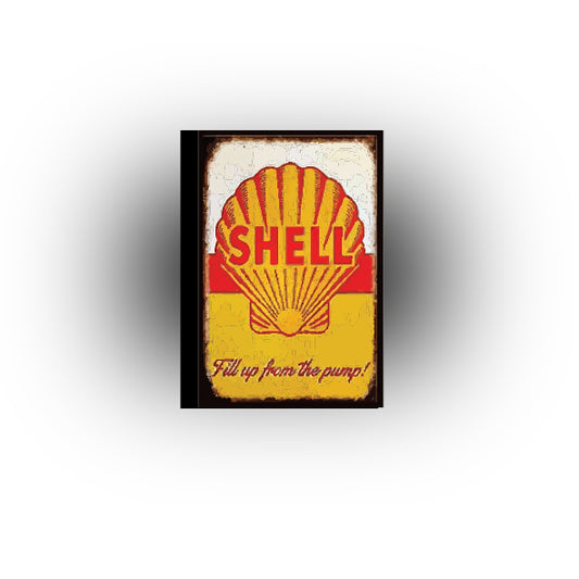 UV Printed Signs 2x3 Tile: Vintage Gas
