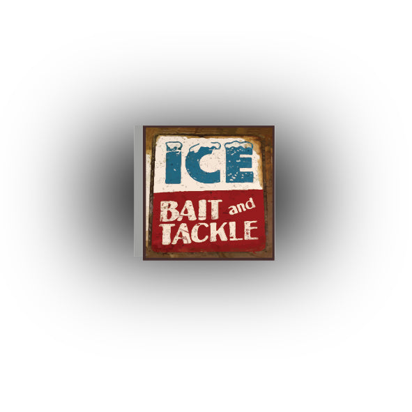 UV Printed Signs 2x2 Tile: Vintage ICE
