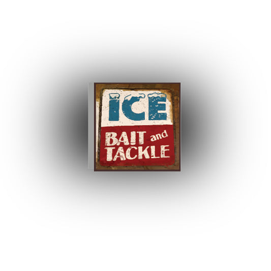 UV Printed Signs 2x2 Tile: Vintage ICE