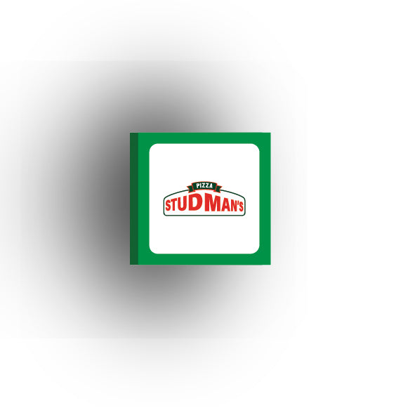 UV Printed Food Snacks and Drinks 2x2 Tile: Studmans Pizza